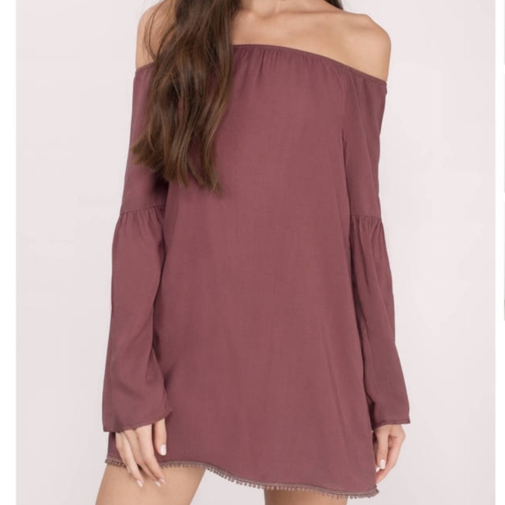 Tobi off shoulder dress
